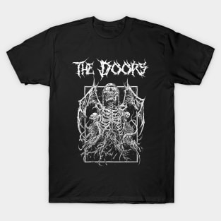 The doors Black metal T-Shirt